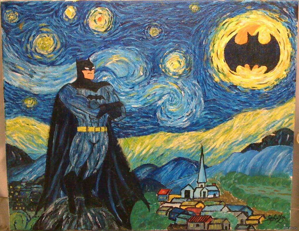 Batman Malowanie po numerach