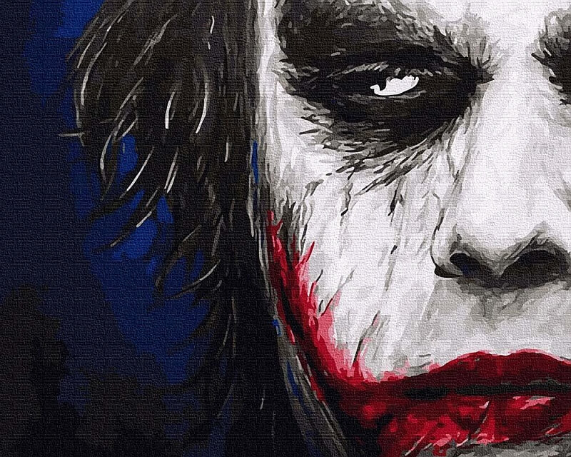 Joker - malowanie po numerach