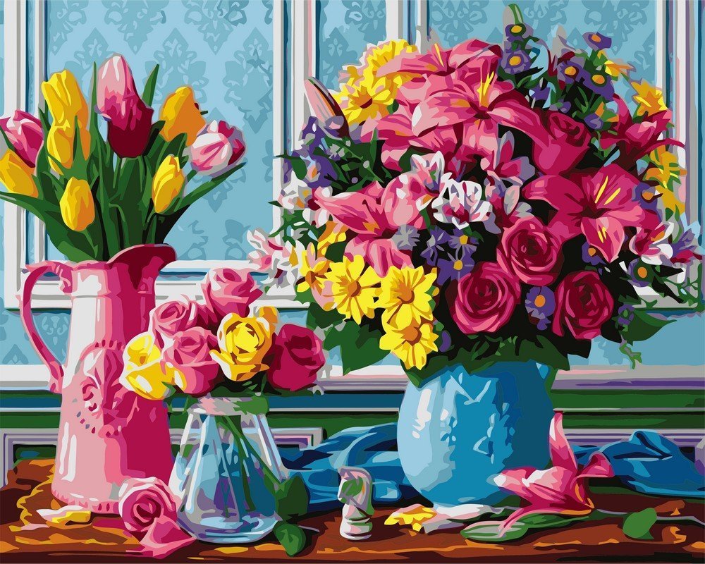 Kolorowanie po numerach z motywami kwiatowymi: podaruj sobie radość z kreatywności!