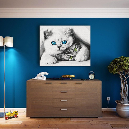 Kociaki Malowanie Po Numerach