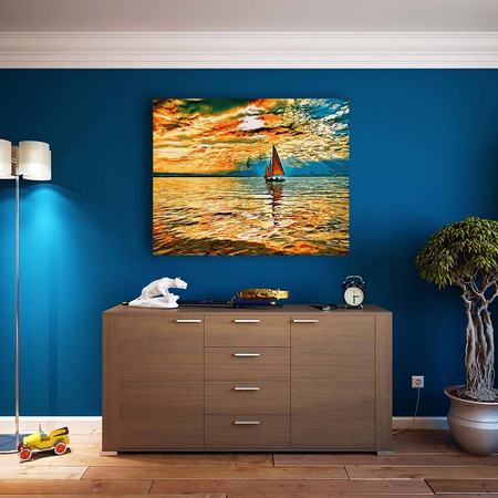 Niebo w Ogniu słońca