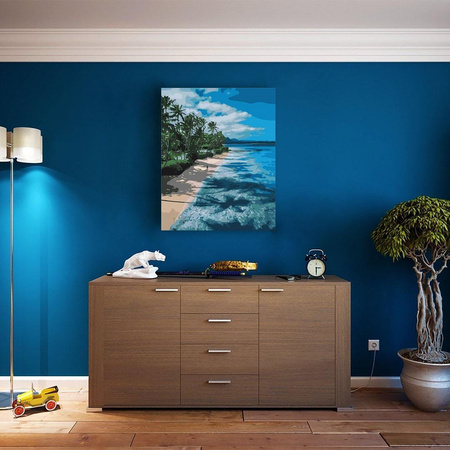 Rajskie Wybrzeże Malowanie Po Numerach