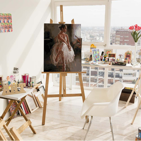 Młoda gwiazda baletu