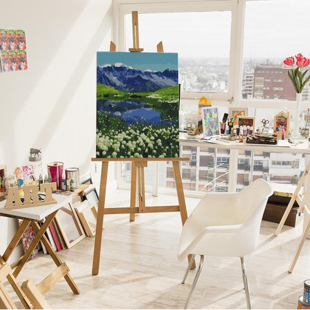 Alpejskie Łąki Malowanie Po Numerach