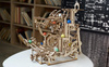 Marble Run Wciągnik Poziomowy Puzzle 3d Drewniany Model Do Składania