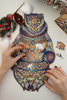 Drewniane Puzzle Spirit of the wood Z Elementami Zwierząt 177 el. 40x24cm