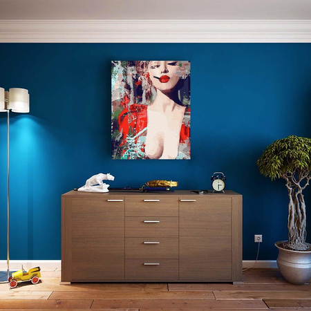 Tajemnicza moc czerwieni 40x50 cm