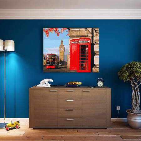 Londyn czerwony autobus