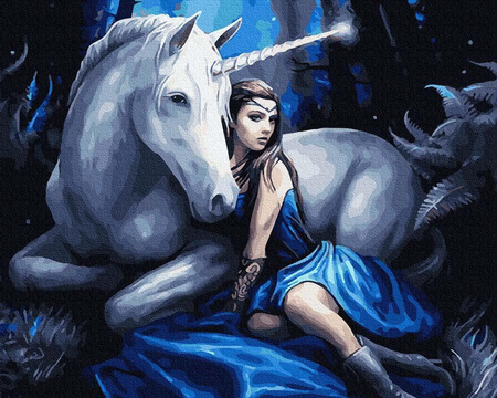 Dziewczyna i jednorożec