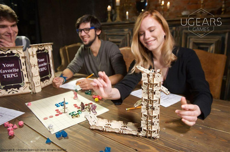 Modułowy Dice Tower mechaniczne urządzenie do gier planszowych