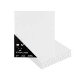 Podobrazie Bawełniane 3mm 24x30 cm 8szt Płótno Malarskie