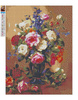 Haft Diamentowy Bez Ramy Róże i piwonie 30x40 Mozaika Diamentowa 5D