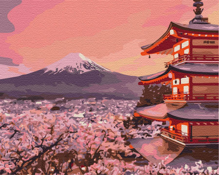 Tradycyjna Japonia Malowanie Po Numerach