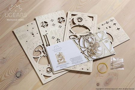 Minutnik 20 min. Model mechaniczny do składania