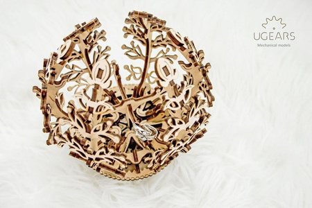 Pozytywka-Kwiat Model mechaniczny do składania