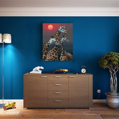 Żyrafy pod słońcem