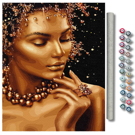 Złote Piękno Portret