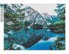 Haft Diamentowy Bez Ramy Rajskie Jezioro W Górach 30x40 Mozaika Diamentowa 5D