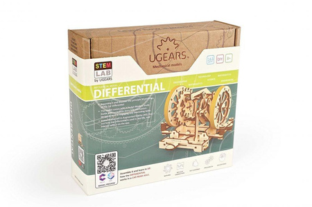 Mechanizm Różnicowy Model mechaniczny UGEARS STEM LAB do składania