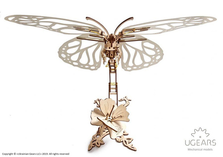 Motyl Model mechaniczny do składania