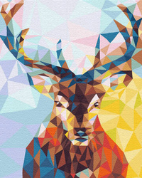 Kolorowy Jeleń Proste