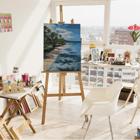 Rajskie Wybrzeże Malowanie Po Numerach