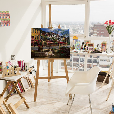 Piękna uliczka 40x30cm Diamond Painting Mozaika