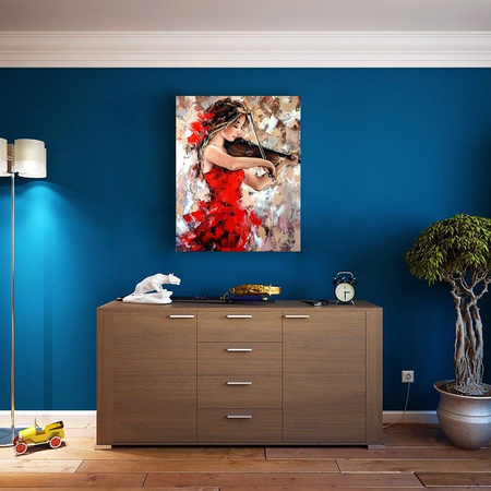 Kobieta ze skrzypcami