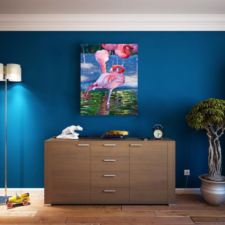 Różowe Flamingi 20x30cm