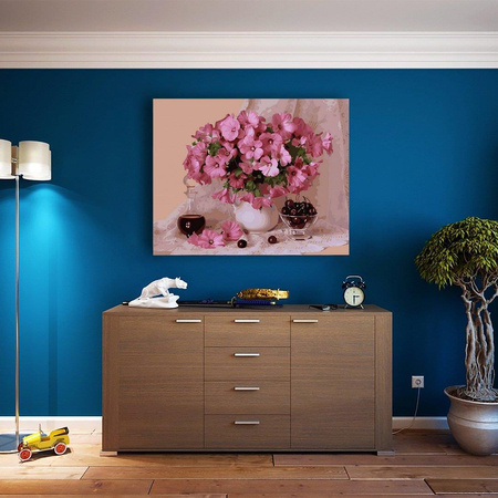 Kwitnienie i wiśnia