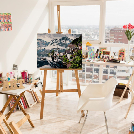 Kolorowa świątynia na górze