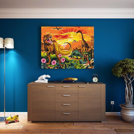 Jurajski Park Malowanie Po Numerach