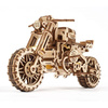 Ugears Scrambler UGR-10 z bocznym wózkiem Model mechaniczny do składania
