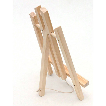 Mała Drewniana Sztaluga Malarska Stołowa M 36 cm