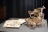 Marble Run Wciągnik Poziomowy Puzzle 3d Drewniany Model Do Składania