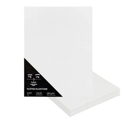 60 szt Podobrazie Bawełniane 3mm 24x30 cm Płótno Malarskie