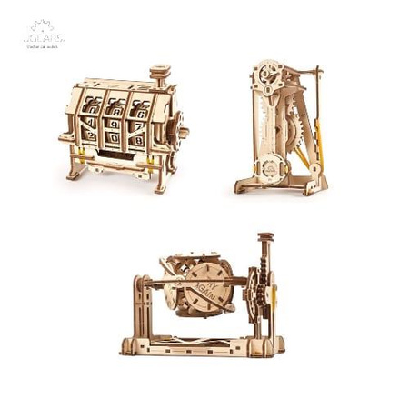 Pakiet Stem Edukacja Puzzle 3d Drewniany Model Do Składania