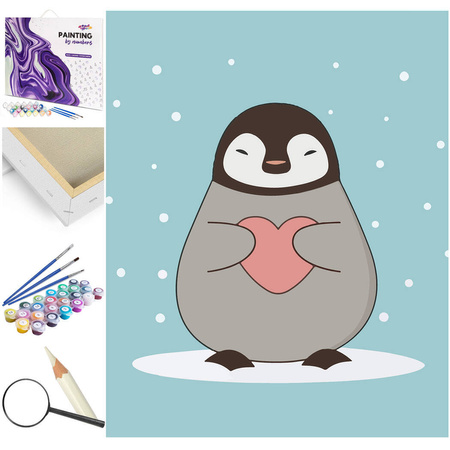 Pingwin z serduszkiem