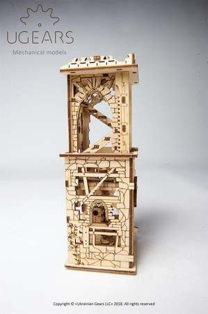Wieża - Arkbalista Model mechaniczny do składania
