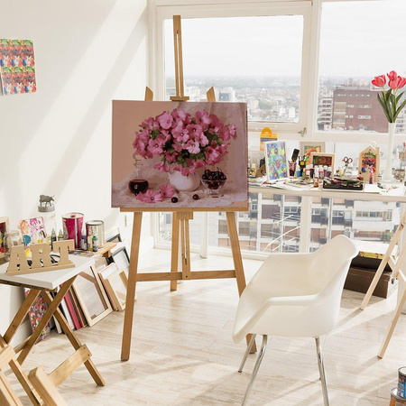 Kwitnienie i wiśnia