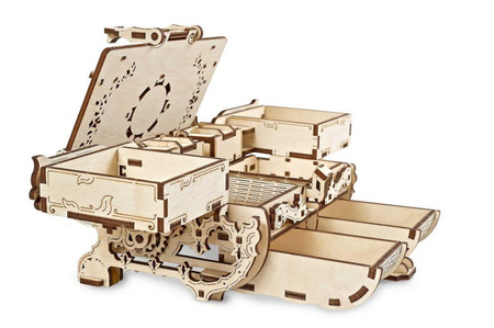 Bursztynowa szkatułka Model mechaniczny do składania