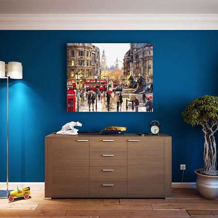 Jaskrawe kolory Londynu