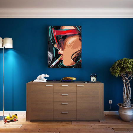 Dziewczyna z papierosem