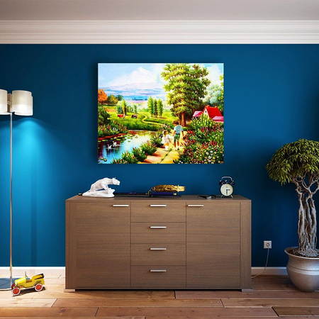 Wakacje na wsi 30x40cm