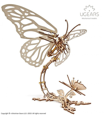 Motyl Model mechaniczny do składania