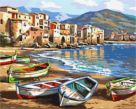 Łodzie na przystani