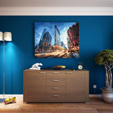 Życie W Mieście Malowanie Po Numerach