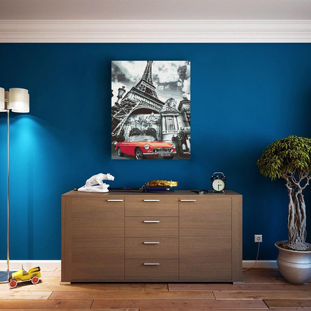 Czerwony kolor Paryża