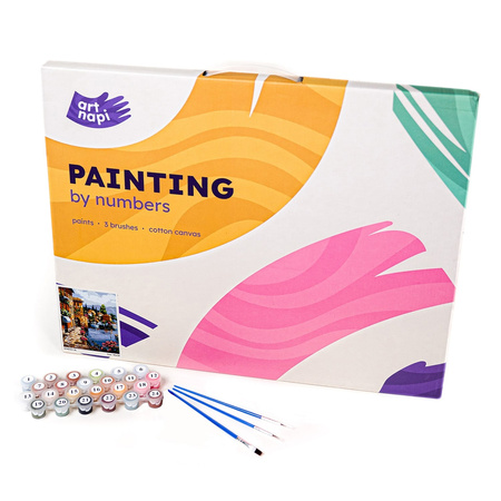 Tajemnicza moc czerwieni 40x50 cm