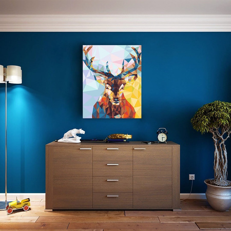 Kolorowy Jeleń Proste